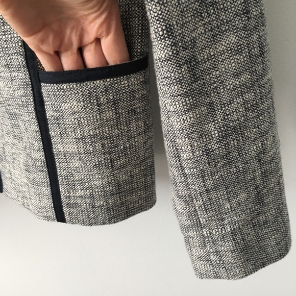 Jcrew lady jacket cropped blazer sz 4 - Picture 6 of 13